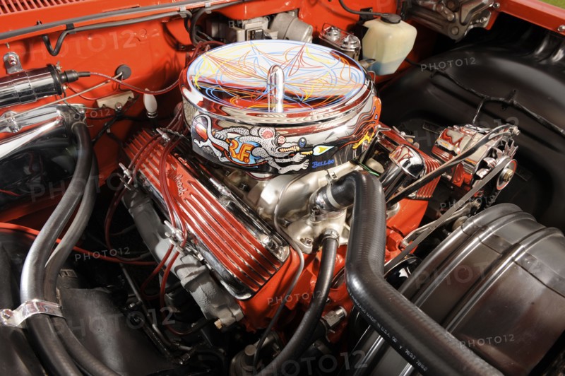 Chevrolet Impala Bubble top 1959. Artist: Simon Clay.