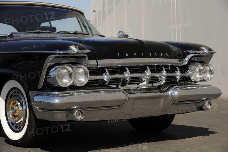 Chrysler Imperial convertible 1959. Artist: Simon Clay.