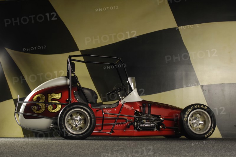 Edmunds midget race car 1976. Artist: Simon Clay.