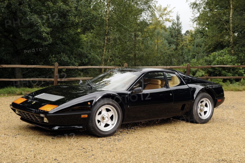 Ferrari 512i Berlinetta Boxer 1981. Artist: Simon Clay.