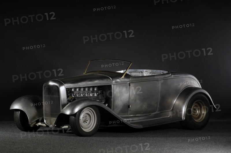 Ford Hot rod custom metal body 1934. Artist: Simon Clay.