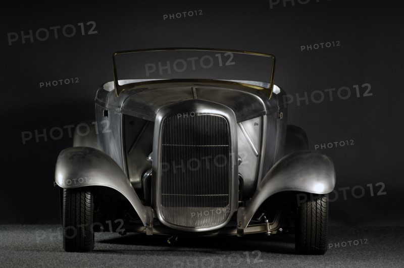 Ford Hot rod custom metal body 1934. Artist: Simon Clay.