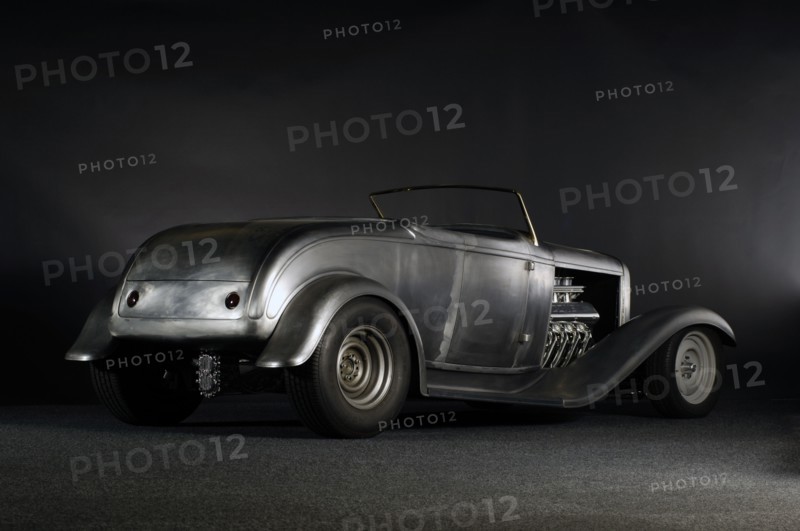 Ford Hot rod custom metal body 1934. Artist: Simon Clay.