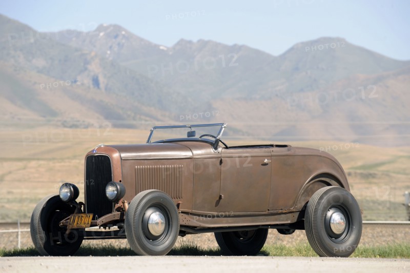 Ford Rodriguez Roadster Custom 1932. Artist: Simon Clay.