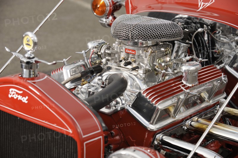 Ford the big t show Custom rod 1923. Artist: Simon Clay.