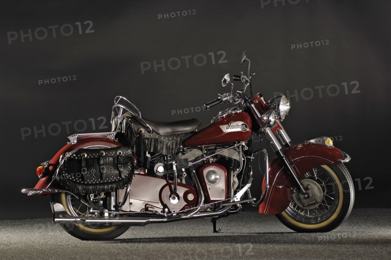 Indian Roadmaster Chief 1953. Artist: Simon Clay.