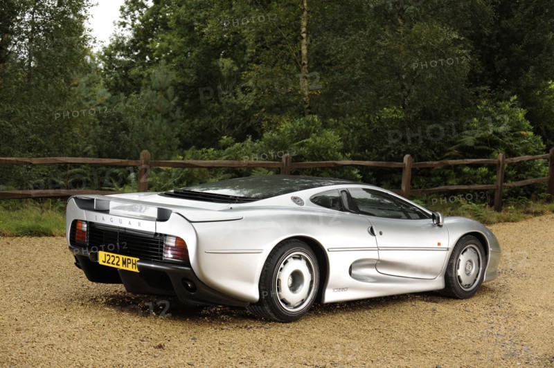 Jaguar XJ220R 1993. Artist: Simon Clay.