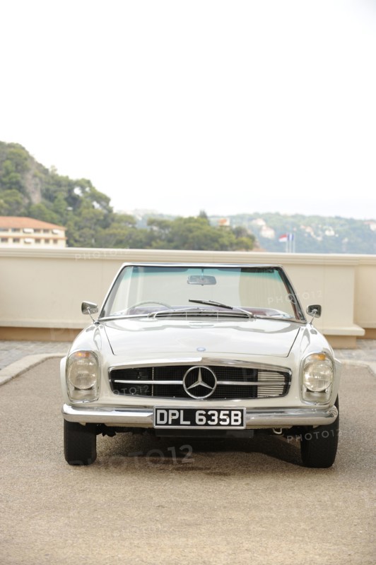 Mercedes Benz 230SL 1963. Artist: Simon Clay.