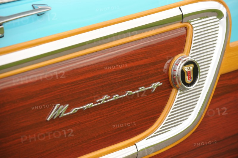Mercury Monterey station wagon 1955. Artist: Simon Clay.