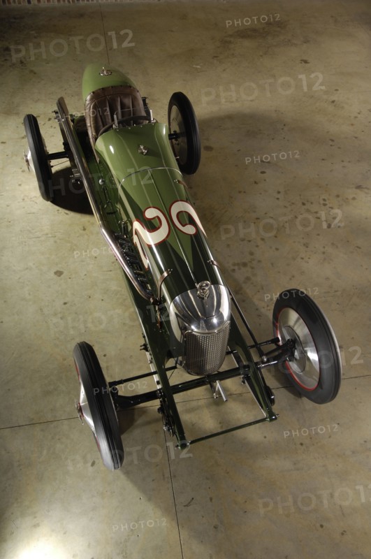 MILLER 122 supercharged 1923. Artist: Simon Clay.