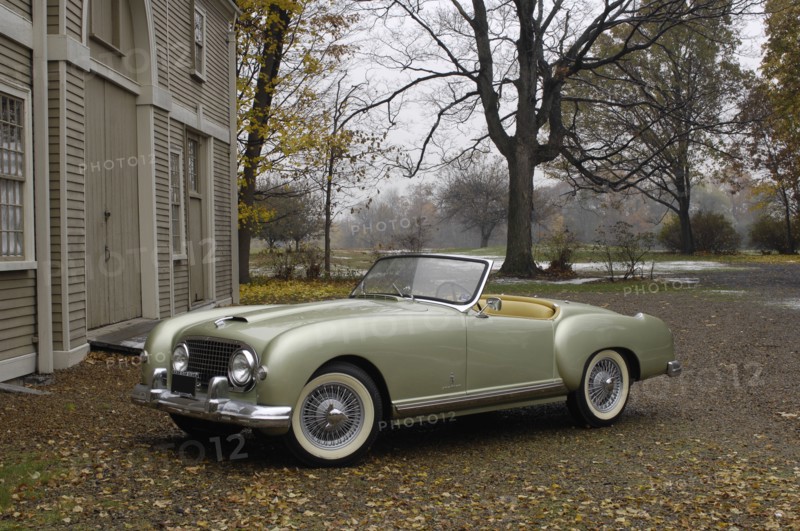 Nash Healey 1953. Artist: Simon Clay.