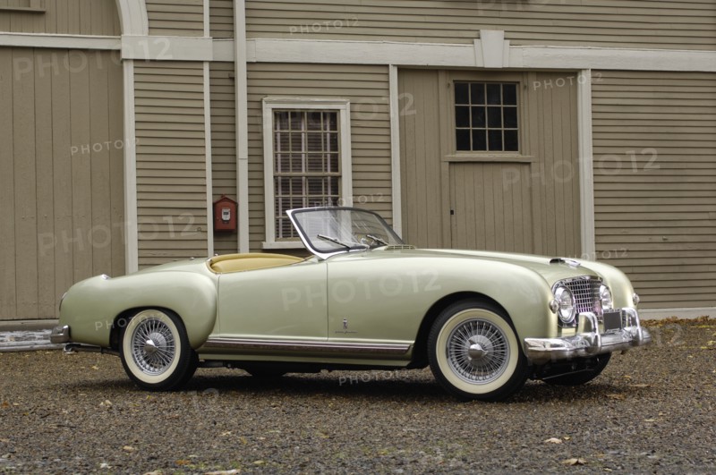 Nash Healey 1953. Artist: Simon Clay.