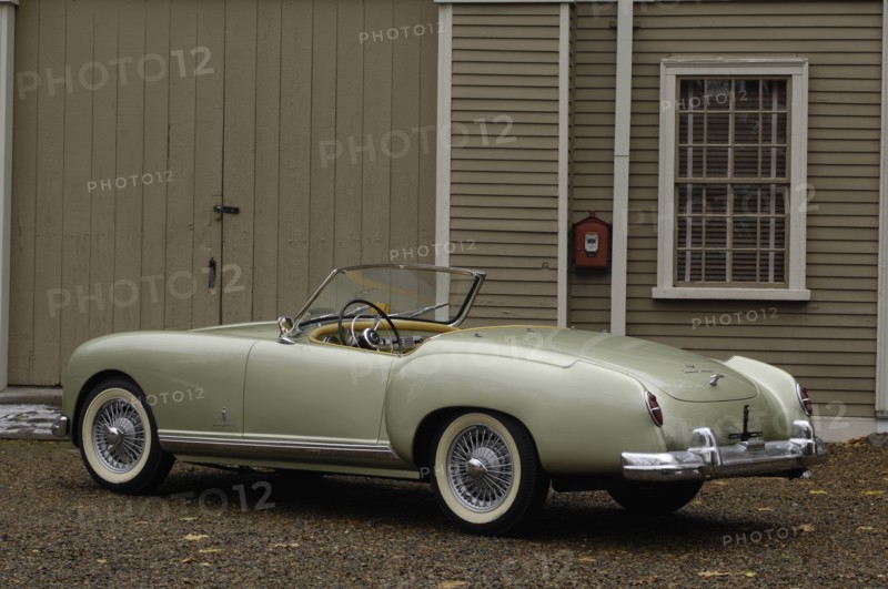 Nash Healey 1953. Artist: Simon Clay.