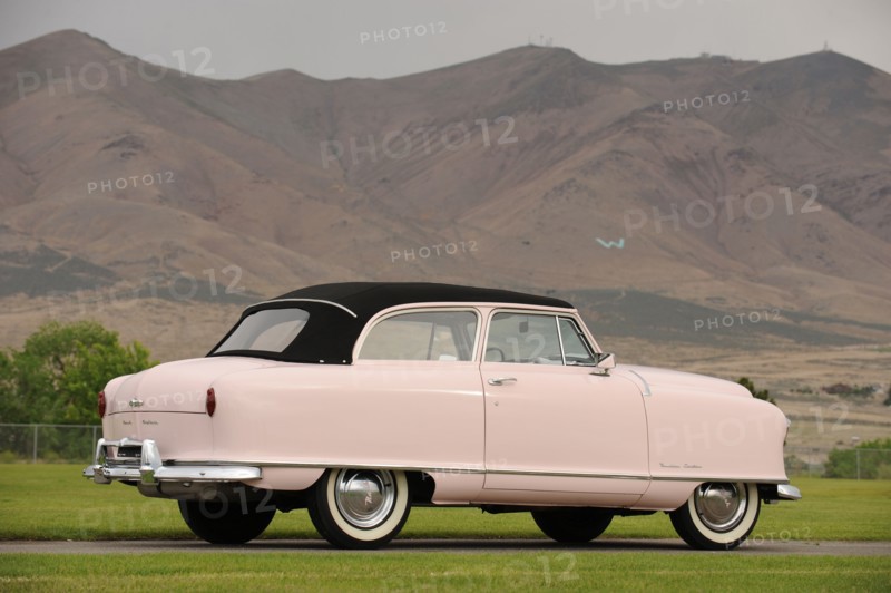 Nash rolltop convertible Marilyn monroe 1951. Artist: Simon Clay.