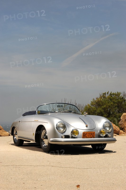 Porsche Speedster 356 1600 Super 1958. Artist: Simon Clay.