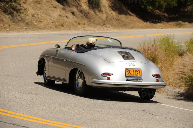 Porsche Speedster 356 1600 Super 1958. Artist: Simon Clay.