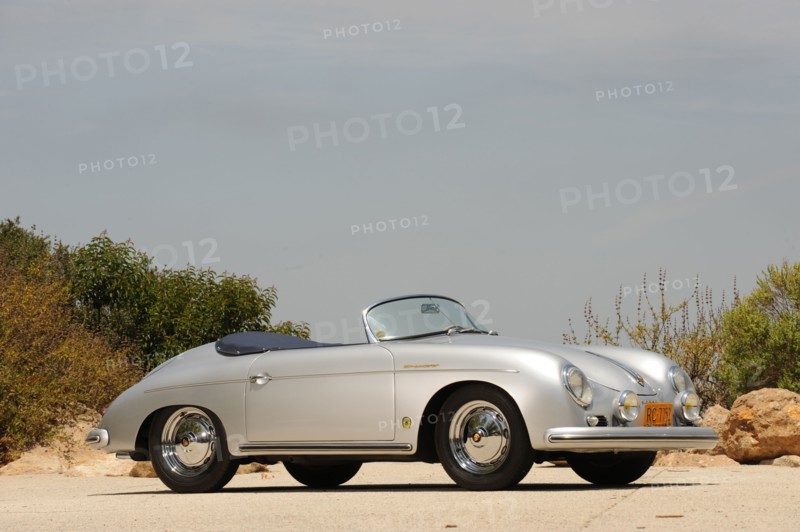Porsche Speedster 356 1600 Super 1958. Artist: Simon Clay.