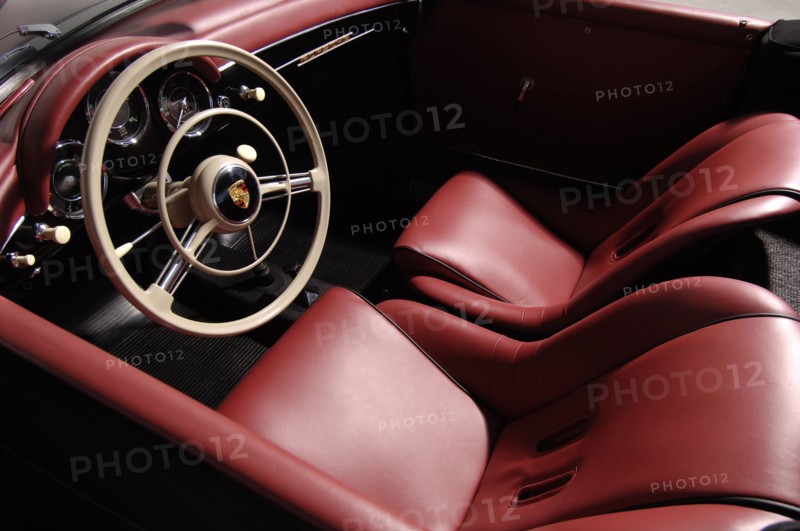 1956 Porsche Spyder - James Dean replica. Artist: Simon Clay.