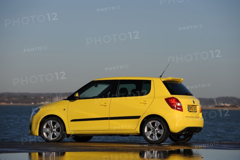 SKODA Fabia 2007. Artist: Simon Clay.