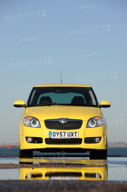 SKODA Fabia 2007. Artist: Simon Clay.