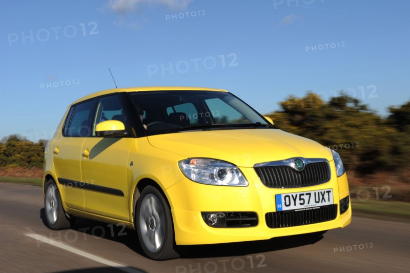 SKODA Fabia 2007. Artist: Simon Clay.
