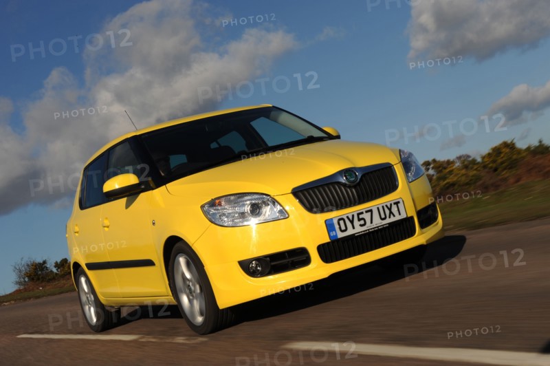 SKODA Fabia 2007. Artist: Simon Clay.