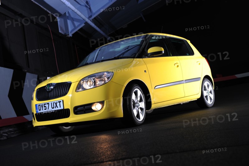 SKODA Fabia 2007. Artist: Simon Clay.