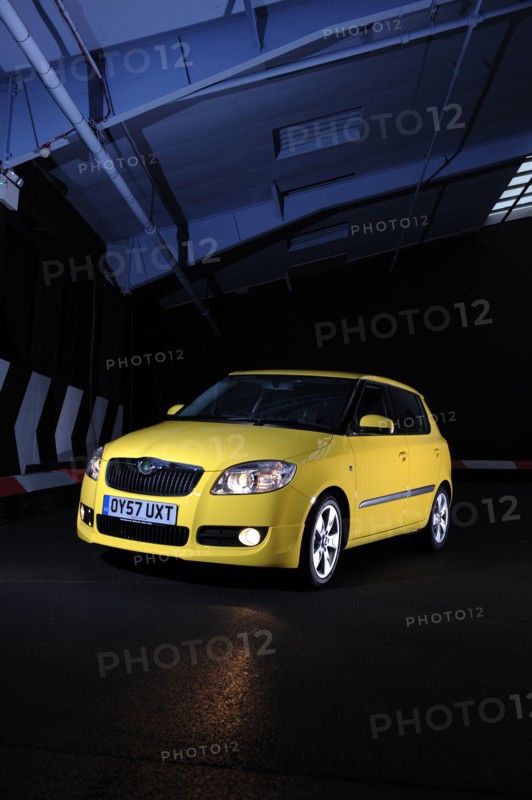 SKODA Fabia 2007. Artist: Simon Clay.