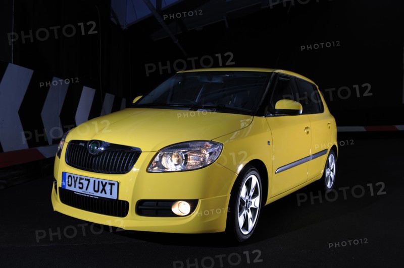 SKODA Fabia 2007. Artist: Simon Clay.