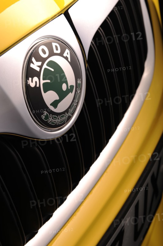 SKODA Fabia 2007. Artist: Simon Clay.