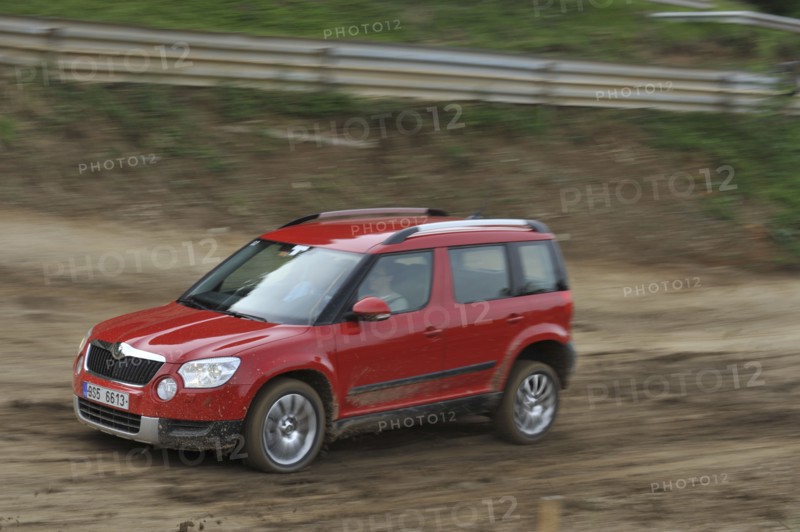 Skoda Yeti 2009. Artist: Simon Clay.