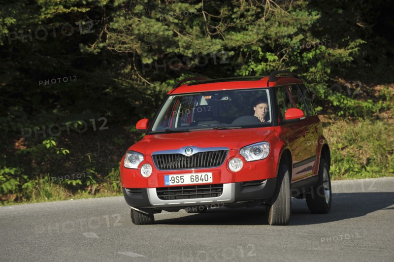 Skoda Yeti 2009. Artist: Simon Clay.