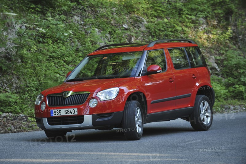Skoda Yeti 2009. Artist: Simon Clay.
