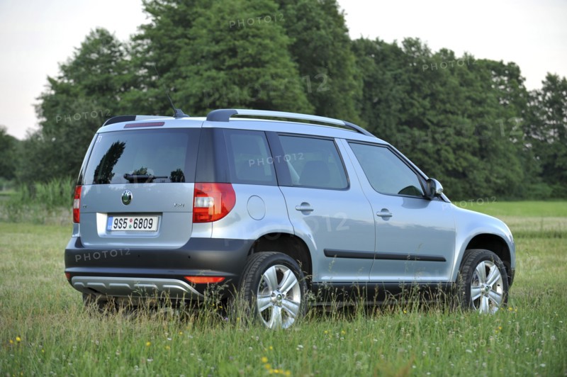 Skoda Yeti 2009. Artist: Simon Clay.