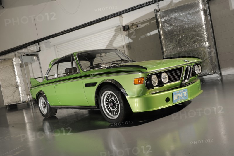 BMW 3.0 CSL BAT 1975. Artist: Simon Clay.
