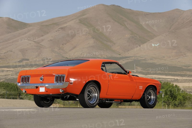 Ford Mustang Boss 429 1970. Artist: Simon Clay.