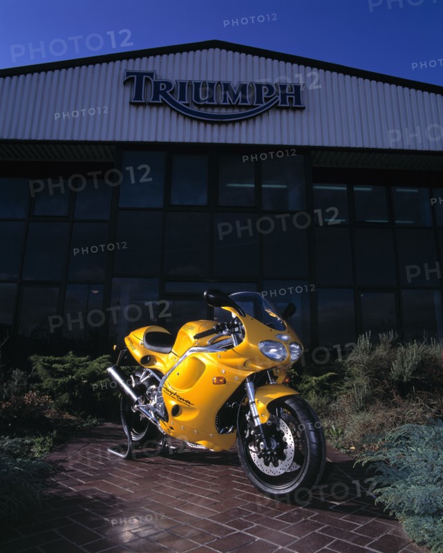 1996 Triumph Daytona T595. Artist: Unknown.