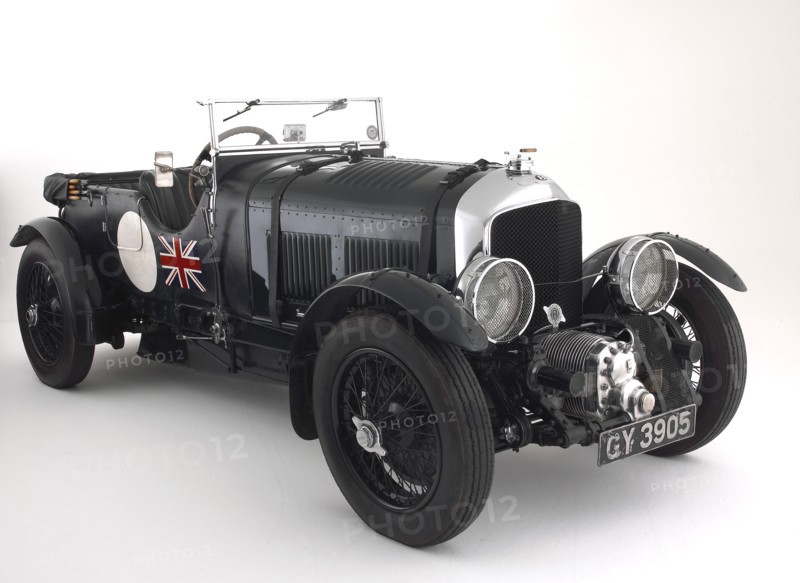 1930 Bentley 4.5 litre blower. Artist: Unknown.