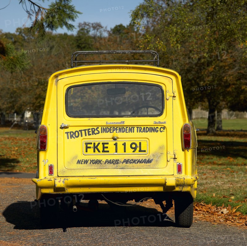 Trotter's Reliant Van from 'Only Fools and Horses' tv programme. Creator: Unknown.