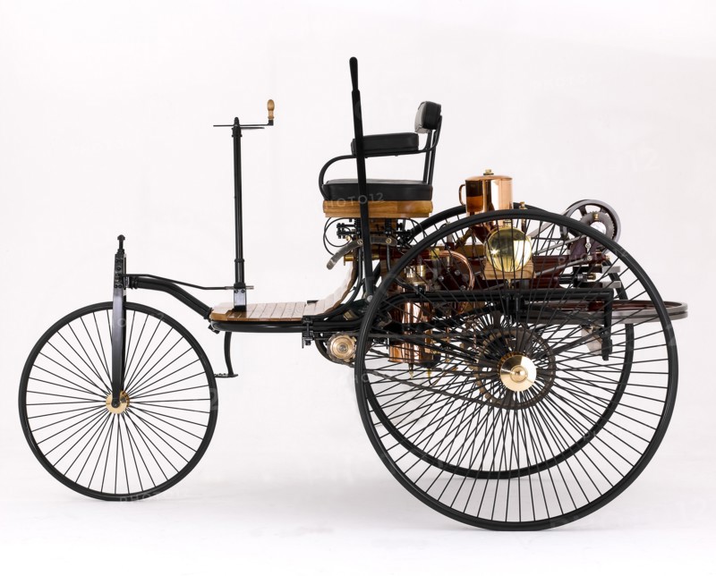 1885 Benz Three Wheeler. Artist: Unknown.