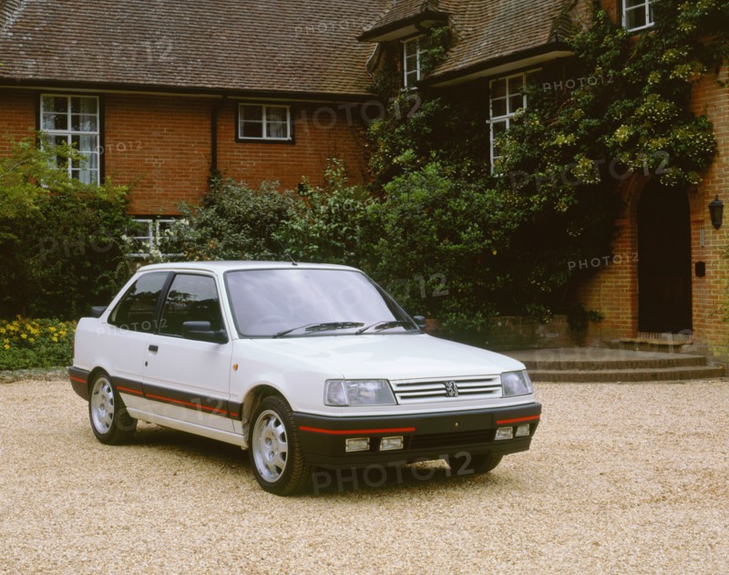 1987 Peogeot 309 GTI 1.9. Artist: Unknown.