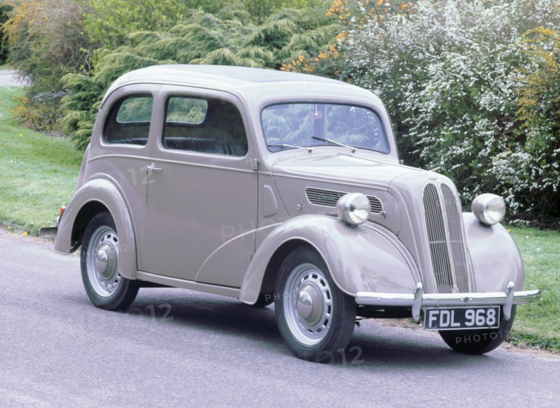1949 Ford Anglia. Artist: Unknown.