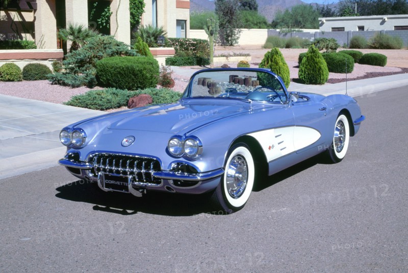 1959 Chevrolet Corvette. Artist: Unknown.