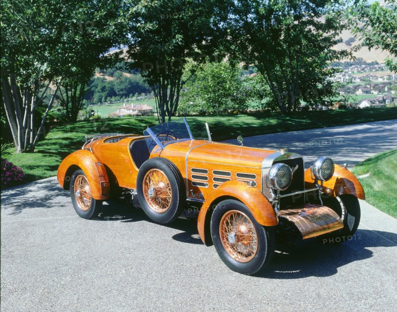 1924 Hispano Suiza tulip wood h6c. Artist: Unknown.