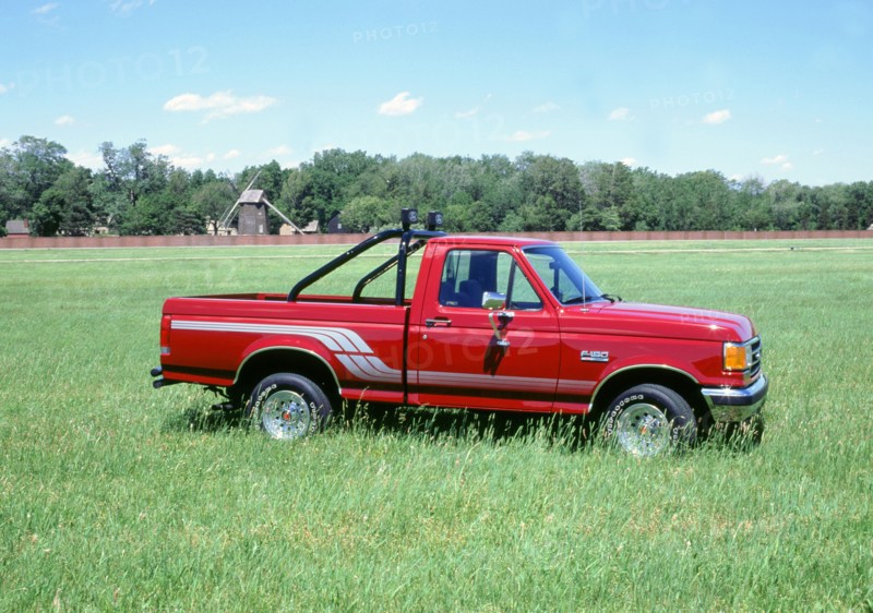 1991 Ford F150 pick up truck. Artist: Unknown.
