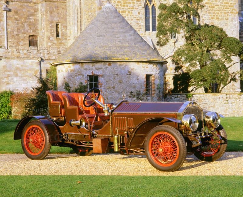 1907 Metallurgique 60/80 hp Maybach. Artist: Unknown.