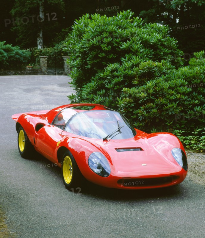 1966 Ferrari 206S Dino. Artist: Unknown.