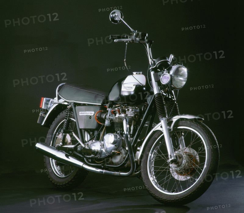 1976 Triumph Bonneville 750. Artist: Unknown.