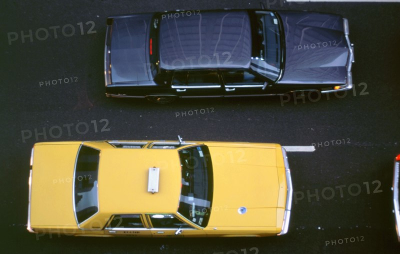 New York City taxi cab. Artist: Unknown.