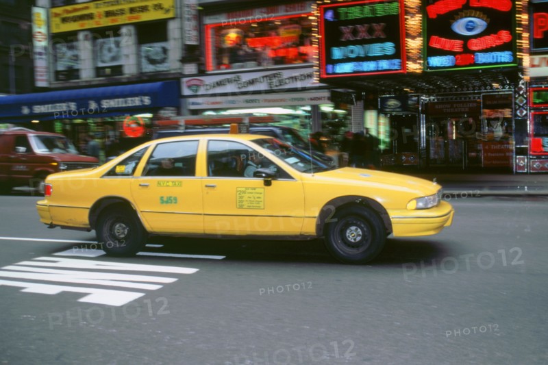 New York City taxi cab 1995. Artist: Unknown.